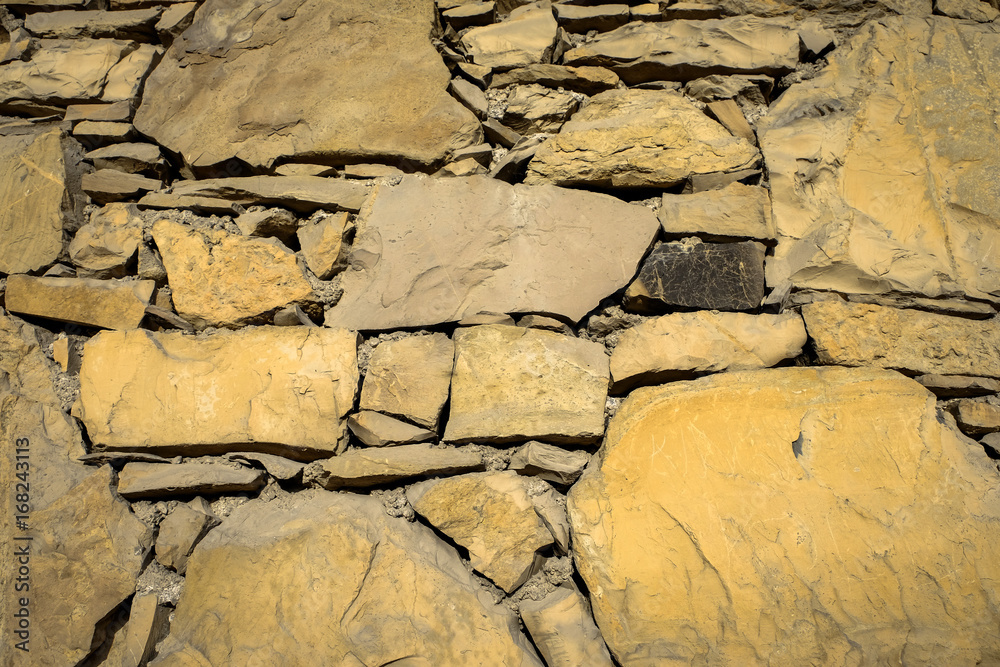 Fototapeta premium Background of stone and bricks