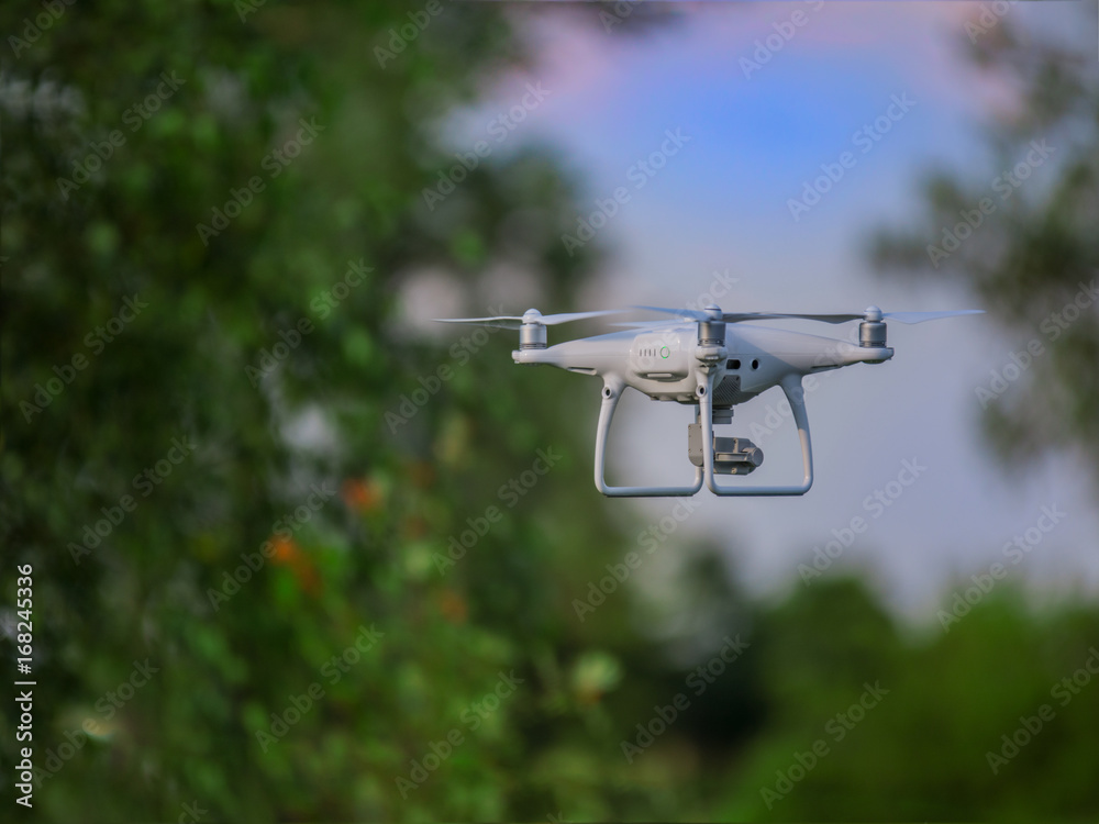 Drone in the air Drone in the air