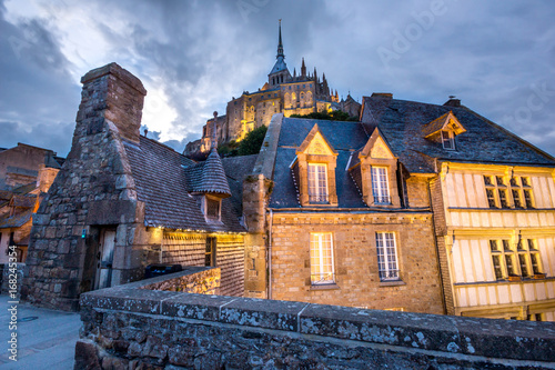 Foto Chemin de ronde des remparts, Mont Saint Michel