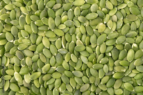 Background made of pumpkin seeds