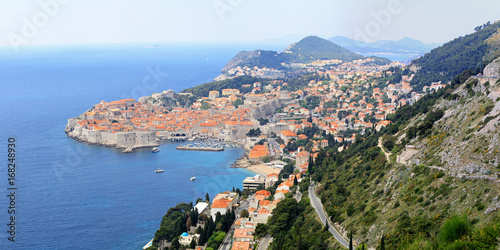Dubrovnik skyline panorama
