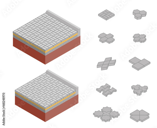 Types of street pavement