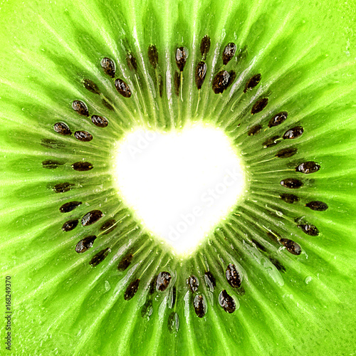 Colse up kiwi fruit photo