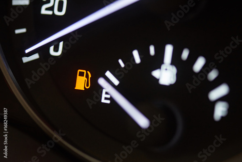 Bilde på lerret Fuel consumption theme