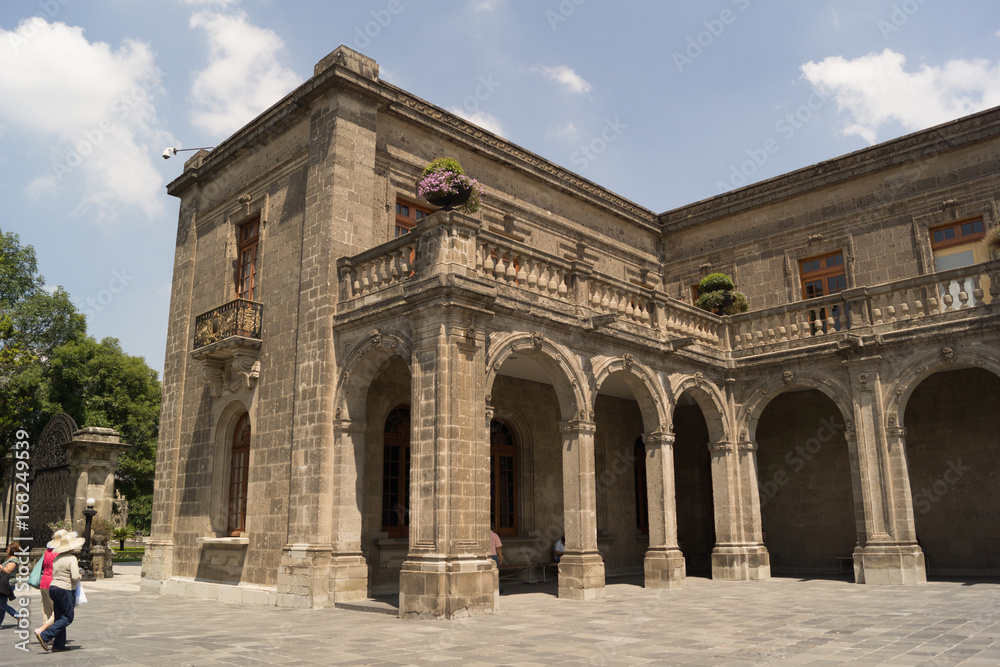 Obraz premium Mexico City Chapultepec castle castillo 