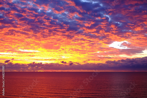Winter sunrise over the Gold Coast