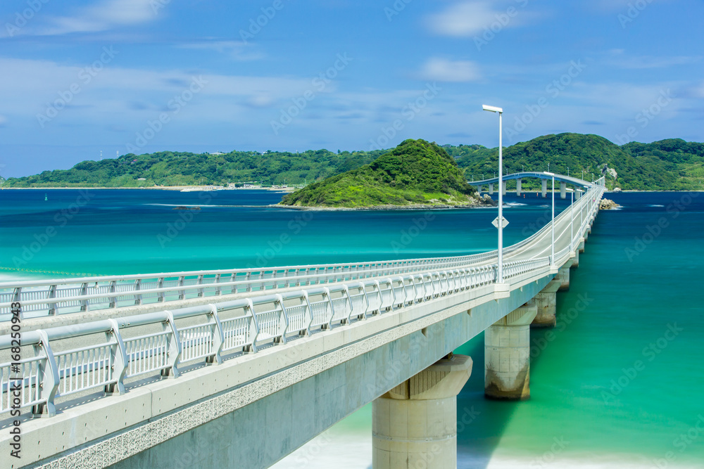 Tsunoshima Bridge, Yamaguchi prefecture, Japan