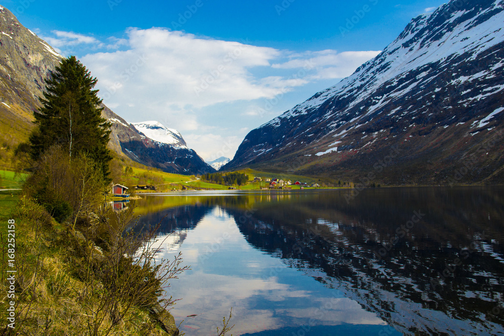 Obraz premium The beauty of Norway