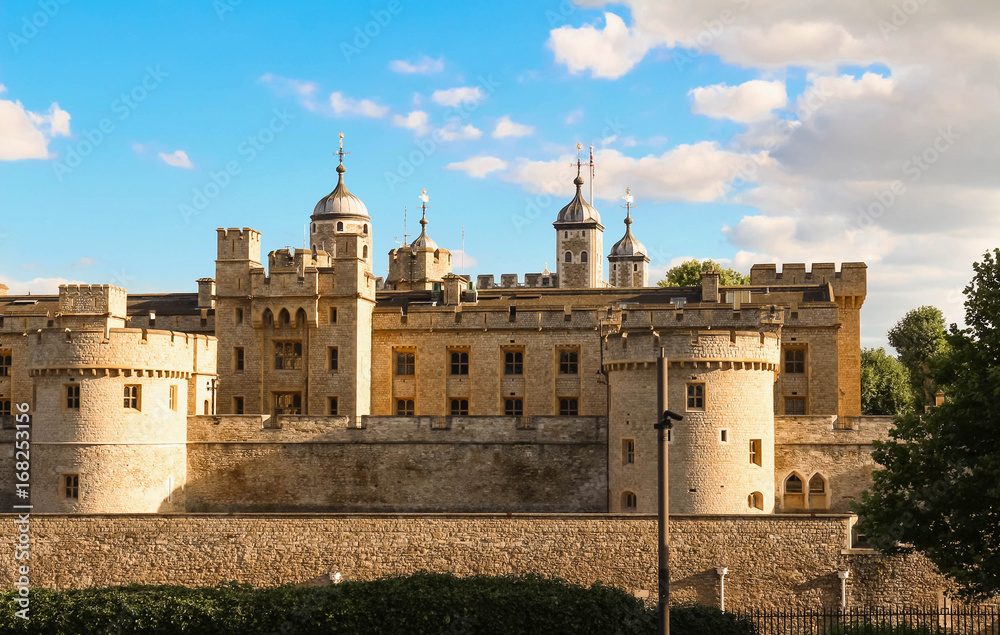 The Tower of London - Part of the Historic Royal Palaces, housing the Crown Jewels.