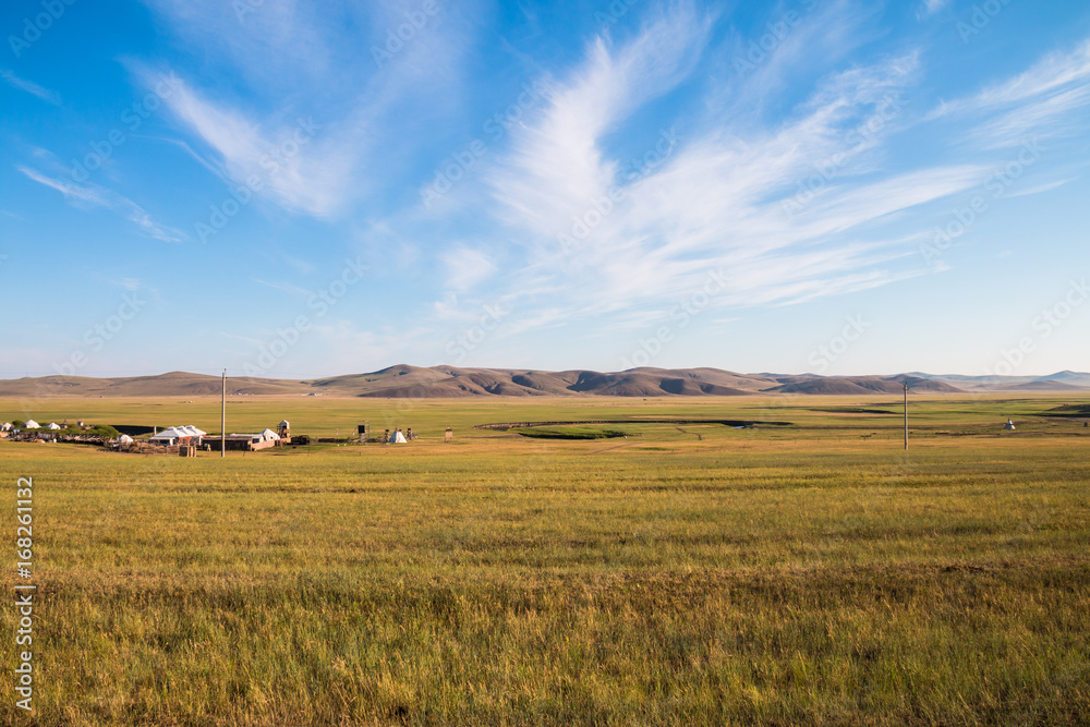 China 's Inner Mongolia Autumn Grassland