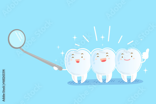 tooth with invisible braces
