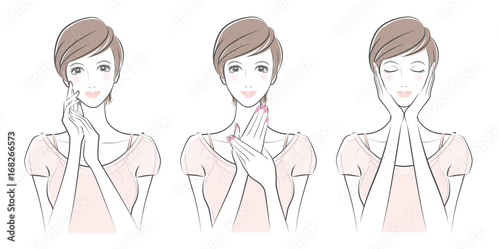 女性の表情 女性の表情