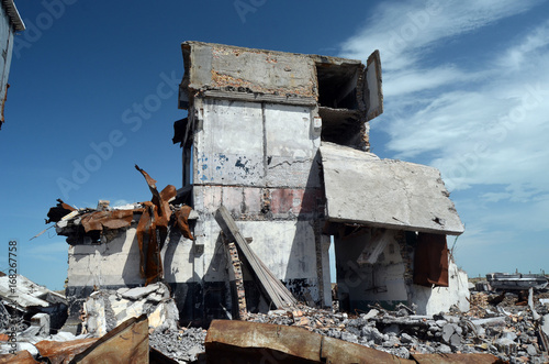 Area 35.(Ploshadka 35 ru.)Sary Shagan.Former Soviet  anti-ballistic missile testing range.Kazakhstan.
 photo