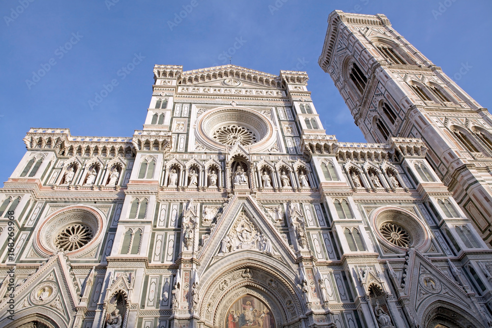 Florence cathedral and Giotto's Tower