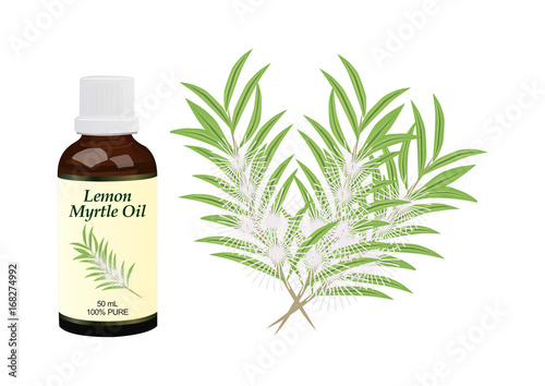 Lemon Myrtle Oil Bottle