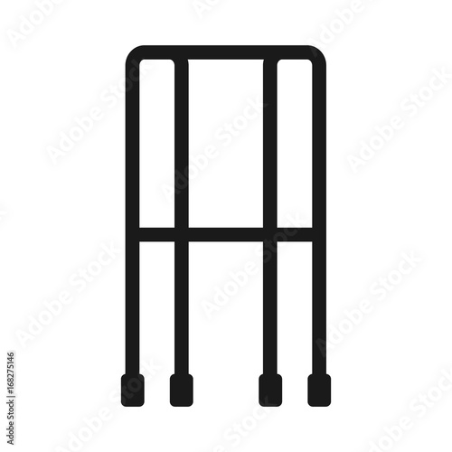walking cane wheels black