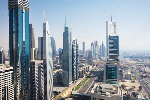 View Of Sheikh Zayed Road photo