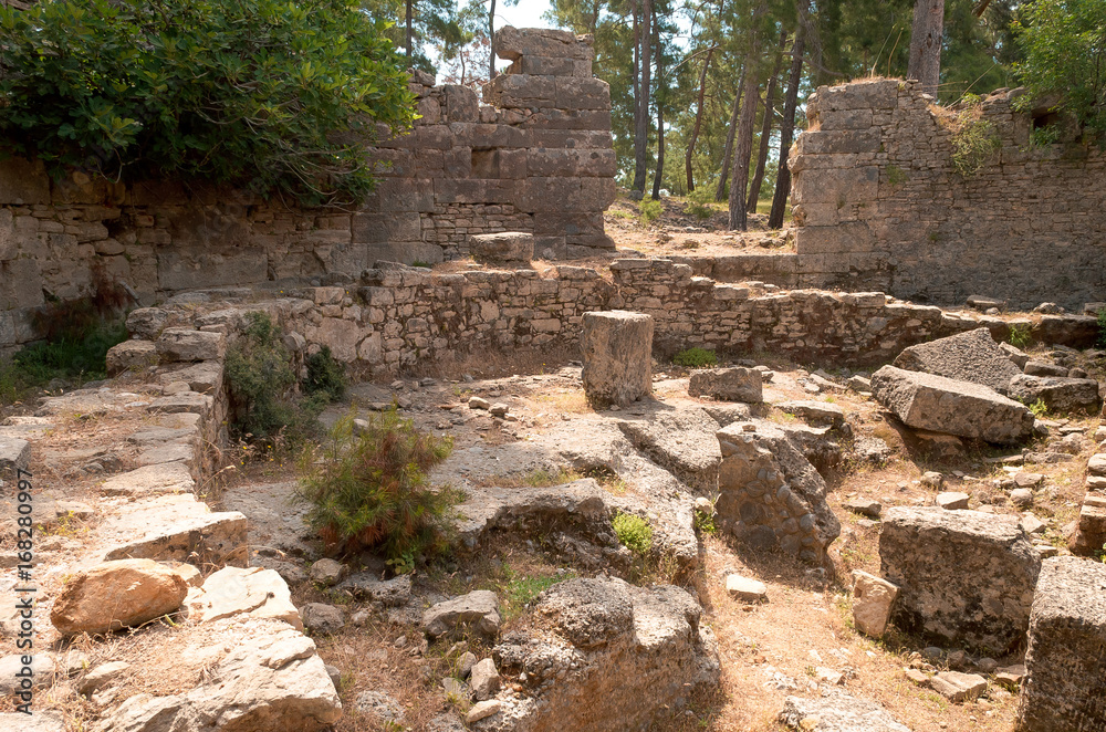 The ancient ruins of Seleucia, Pamphylia