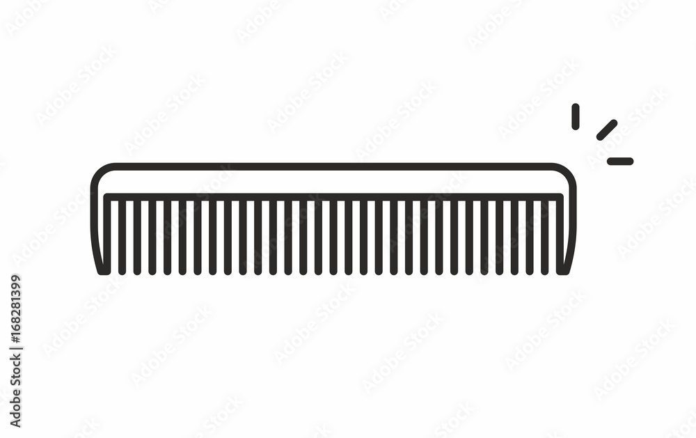 Comb vector icon Comb vector icon