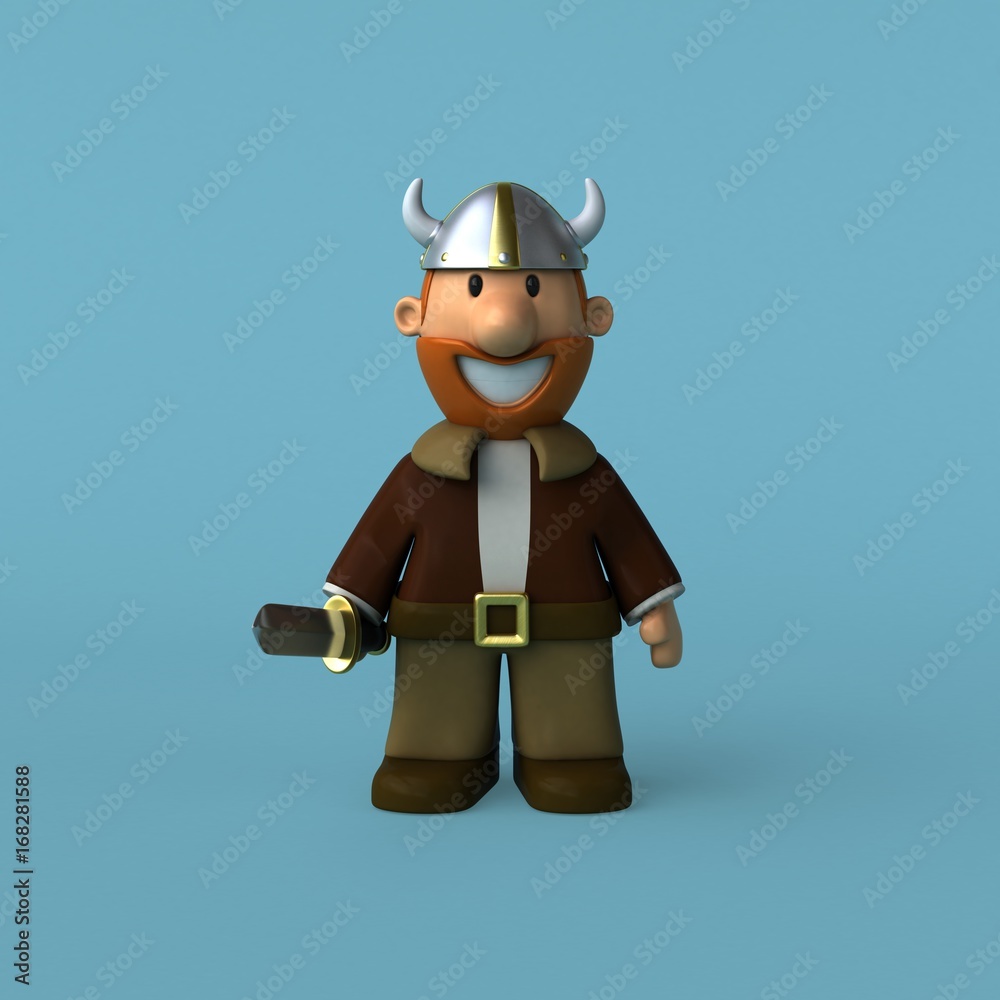 Viking - 3D Illustration Viking - 3D Illustration