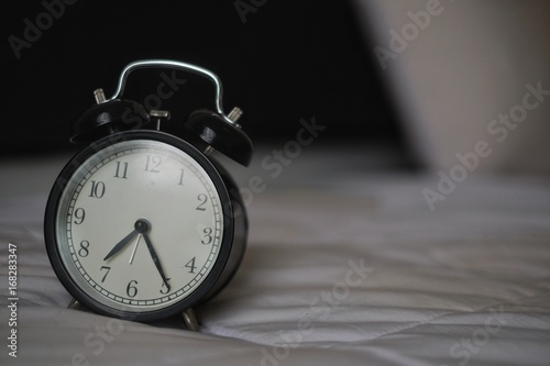 Classic vintage alarm clock