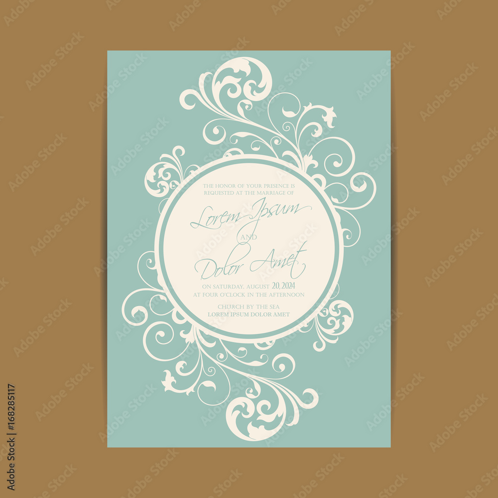 Wedding invitation and save the date cards Wedding invitation and save the date cards