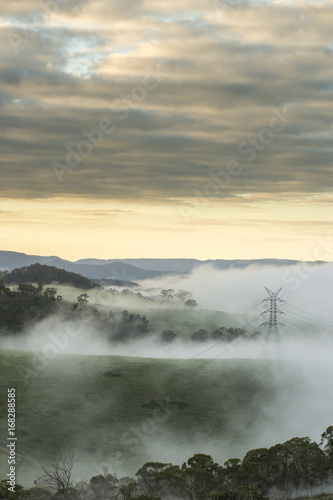 View from Lithgow contryside town in NSW Australia © leelakajonkij