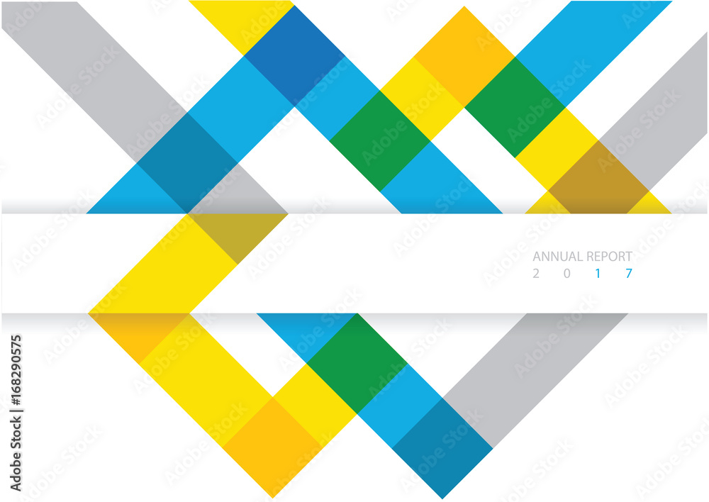 trendy vector annual report cover layout design with bright stripes and frame for your text trendy vector annual report cover layout design with bright stripes and frame for your text