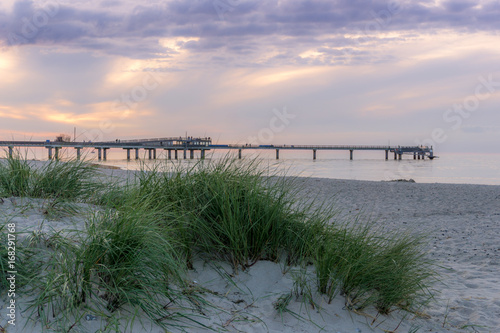 Erlebnisseebrücke und Strand, Heiligenhafen