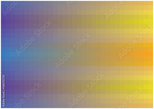 abstract vector background with bright flowing gradient mosaic squares