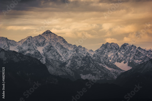 Tatra mountains from Czarna Gora, Zakopane, Poland