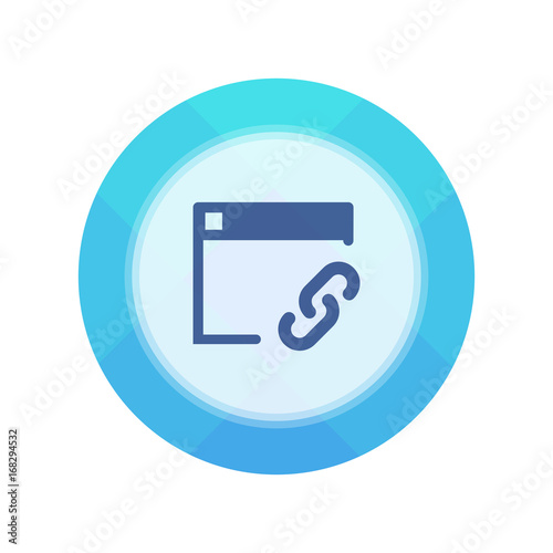 Paper Flat Cirlce Button