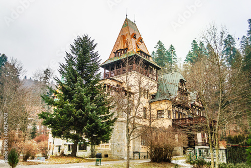Pelisor castle, Sinaia, Romania.