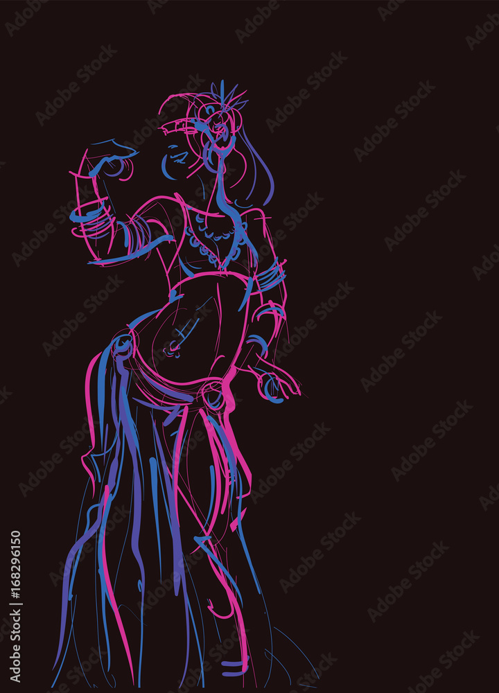 tribal belly dancer with cymbals holding expressive impressive p tribal belly dancer with cymbals holding expressive impressive p
