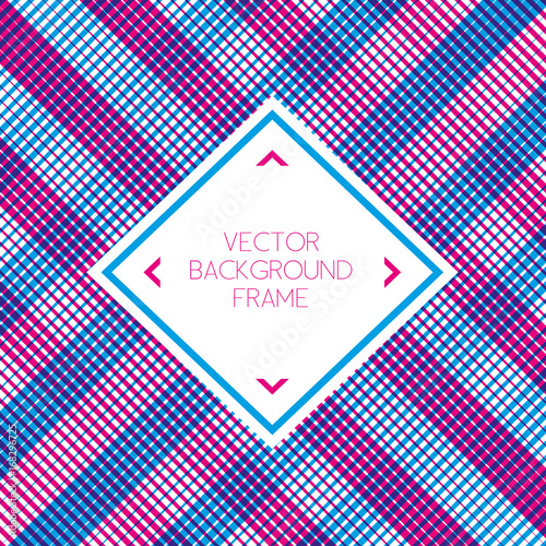 Background striped abstract with frame illustration 