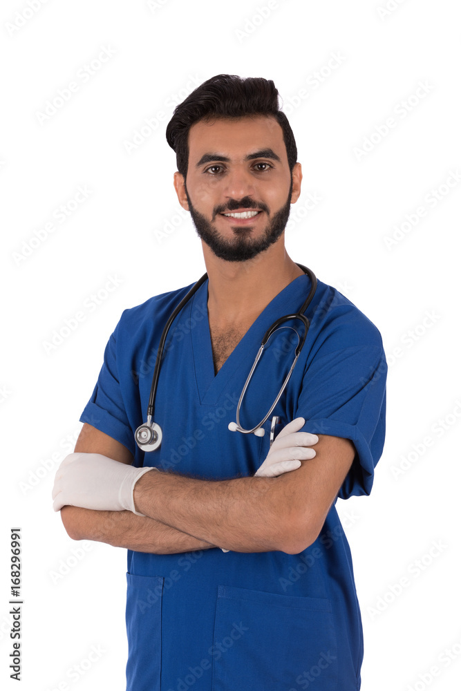Smiling doctor
