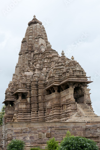 Hindu erotic temple in Khajuraho  India