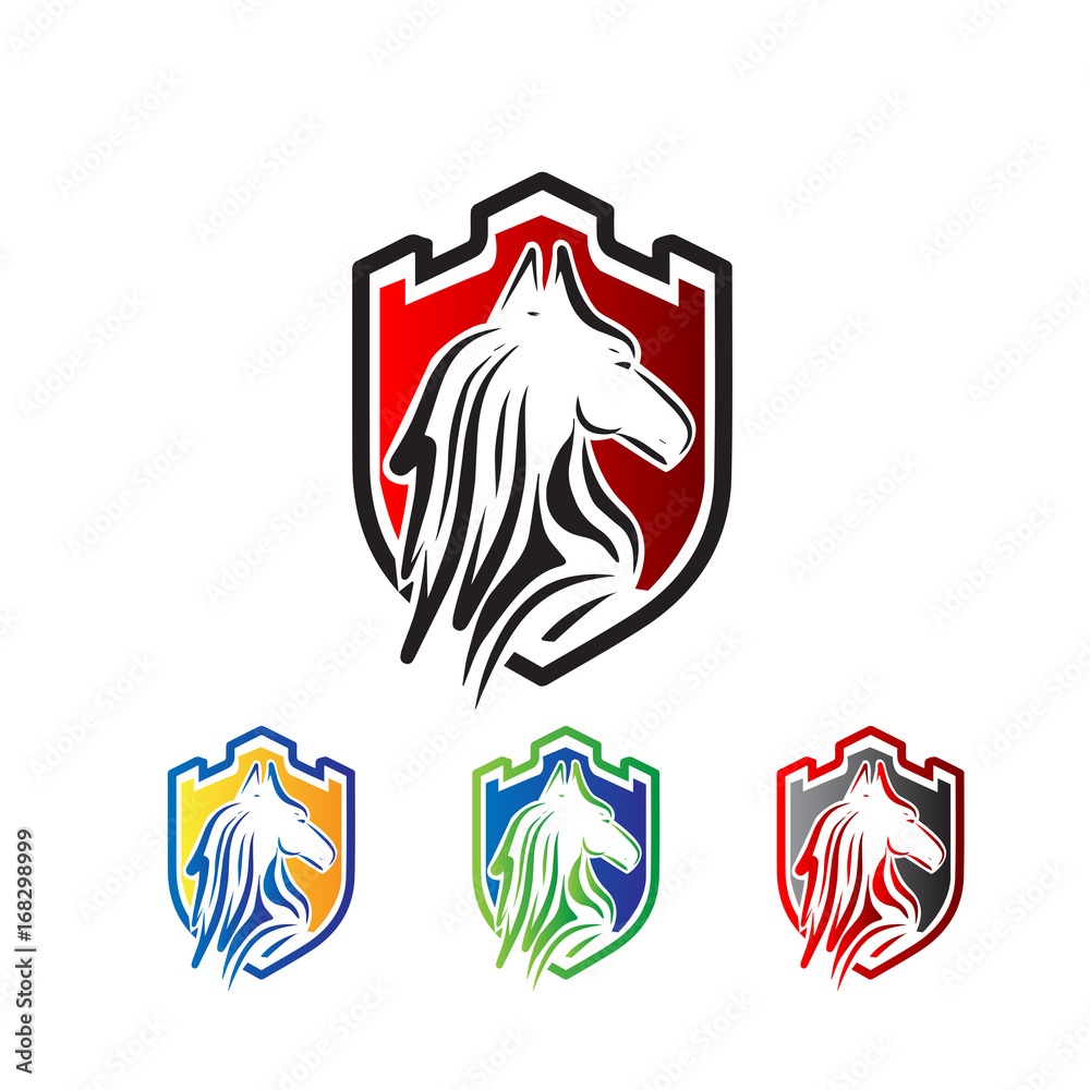 Fototapeta premium horse logo