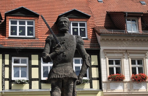 Roland auf dem Perleberger Marktplatz photo