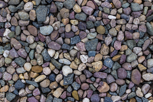 Patterned small stone background