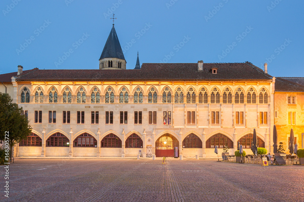 View of the Abbey Church of Cluny, Burgundy - France