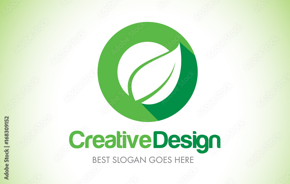 O Green Leaf Letter Design Logo. Eco Bio Leaf Letter Icon Illustration Logo. O Green Leaf Letter Design Logo. Eco Bio Leaf Letter Icon Illustration Logo.