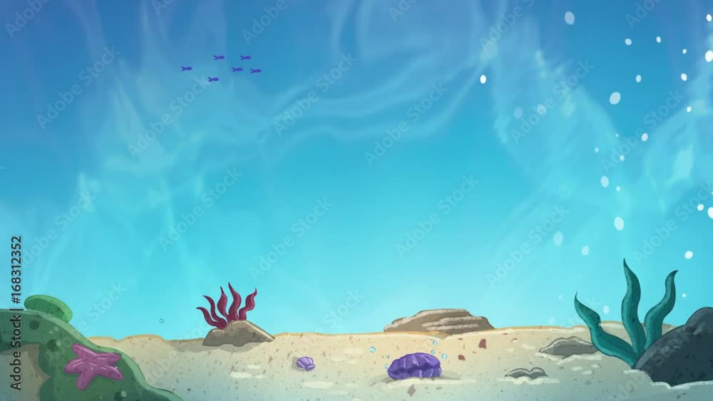 Fondo del mar tropical