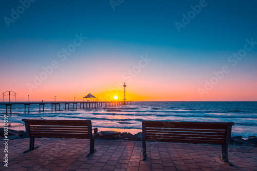 Brighton Beach jetty at sunset © myphotobank.com.au