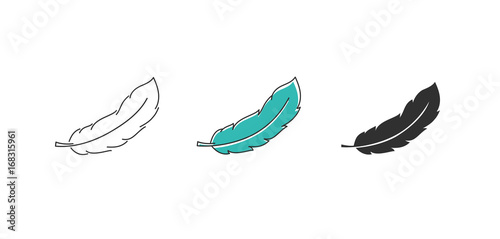 vector feather icon
