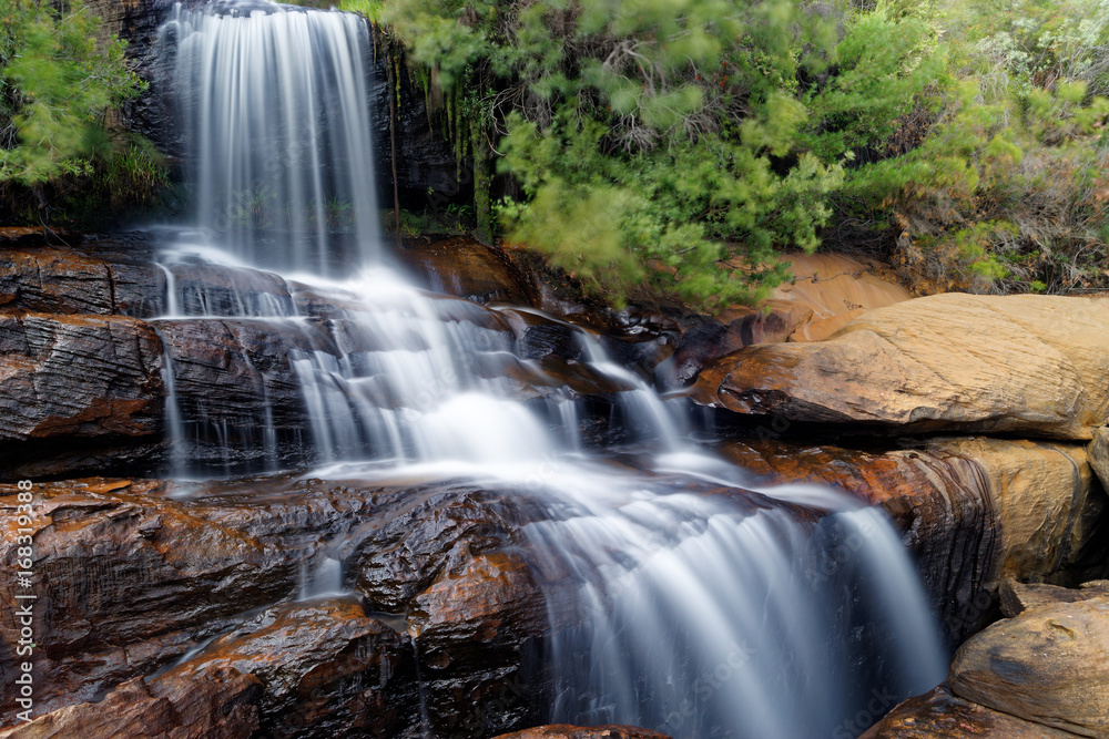 Long Exposure Waterfall - By Olivier Meunier