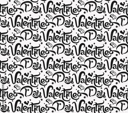 Abstract background, gift wrapping paper on Valentines day, vector image