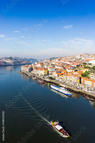 old town of Porto and river, Portugal, Europe © ilolab