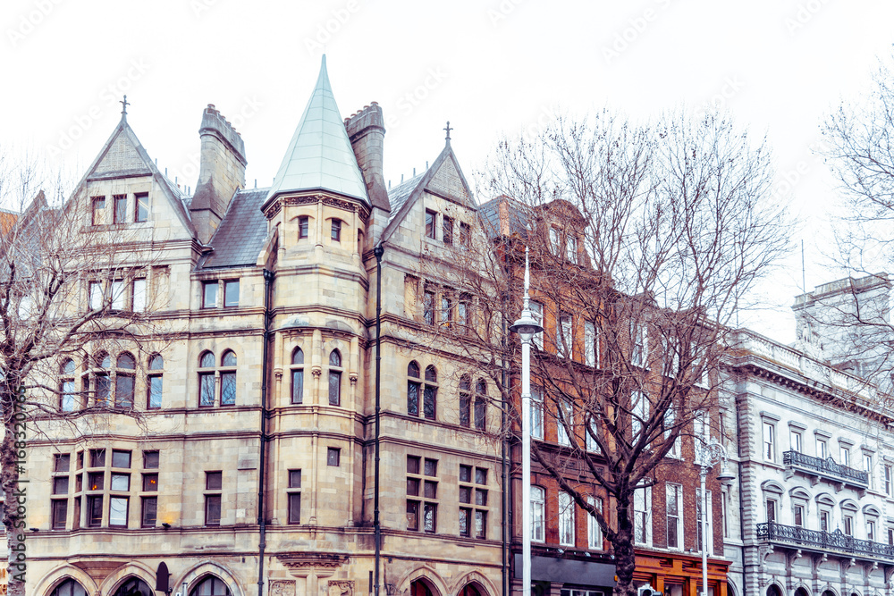 Street view of Dublin city centre