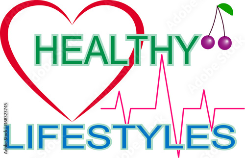 picture promoting a healthy lifestyle.